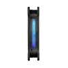 Thermaltake Riing 14 LED 256 Color CL-F043-PL14SW-B ventole per case 140 mm, confezione da 3, 600–1400 giri/min, 4 pin