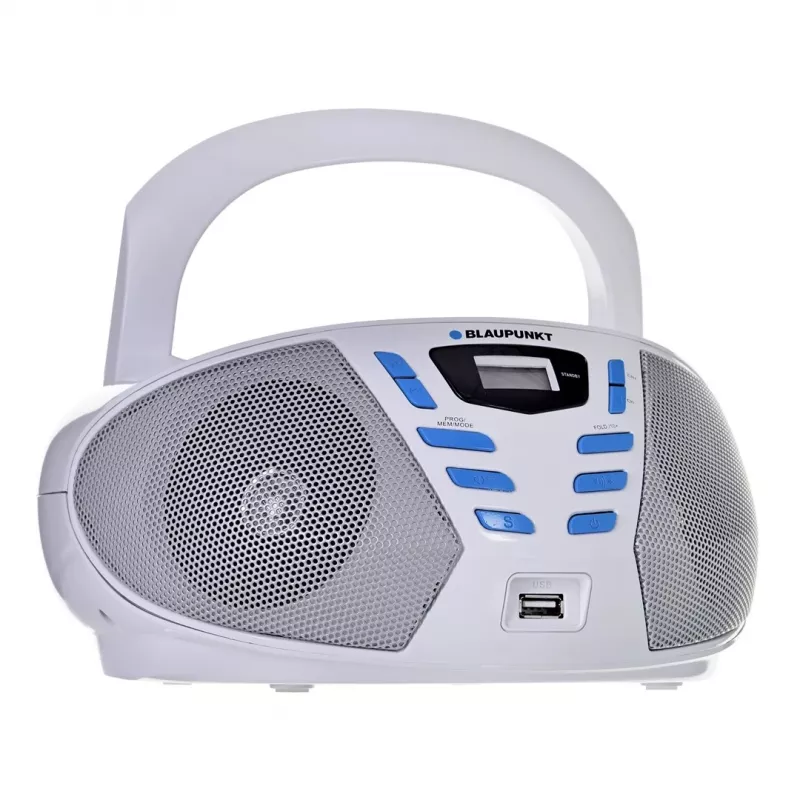 Blaupunkt BB7-WH stereo portatile digitale 2,4 W FM grigio riproduzione MP3