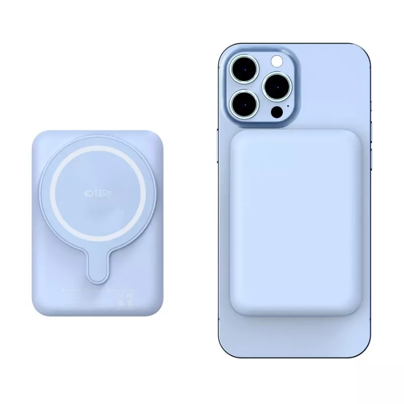 Powerbank portatile TECH-PROTECT PB10 LIFEMAG 5000mAh blu