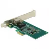 DeLock scheda PCI Express > 1 x Gigabit LAN - adattatore di rete - PCIe 2.1 low-profile - Gigabit Ethernet