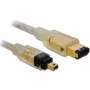 Cavo FireWire A/A DeLOCK 1,0m grigio
