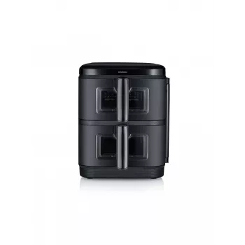 Friggitrice SEVERIN FR 2468 S-Fry Duo Stack 2-in-1 capacità di cottura, design a doppio cestello