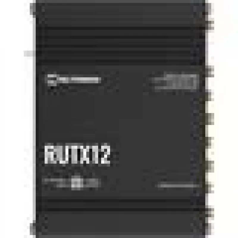 Teltonika RUTX12DUAL LTE CAT 6 router cellulare industriale