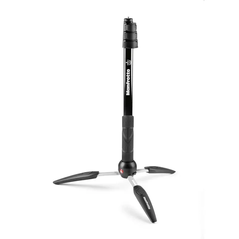 Treppiede Manfrotto Pixi Evo per fotocamere digitali/cinema 3 gambe nero