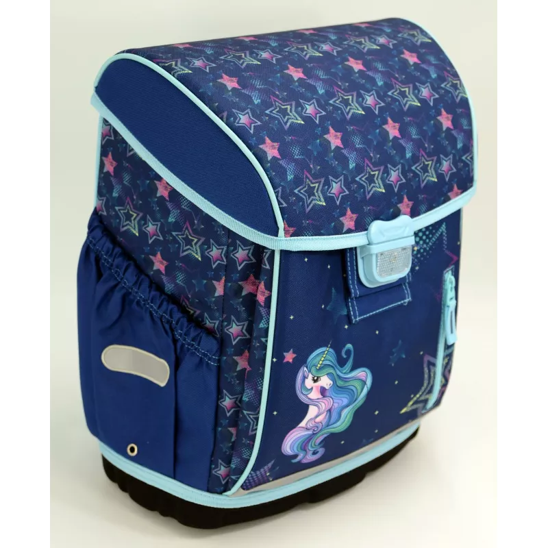 Zaino scuola HAMA 00129681 Rainbow Unicorn – zaino leggero per bambini con spallacci regolabili