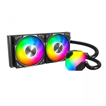 Dissipatore CPU liquido all-in-one Montech Hyper Flow ARGB 240 mm, nero