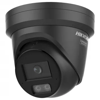 Hikvision 4 MP Smart Hybrid Light con ColorVu Fixed Turret - NERO (DS-2CD2347G3-LI2UY(2.8mm)(Nero))
