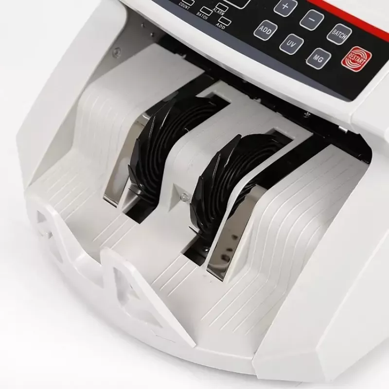 Contabanconote Extralink EX.21373 UV MGF bianco — contavalute con rilevamento UV e MG