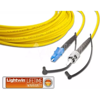 Cavo patch in fibra ottica simplex di alta qualità Lightwin, SM, LC - ST cavo patch in fibra ottica (LSP-09 LC-ST 3.0)