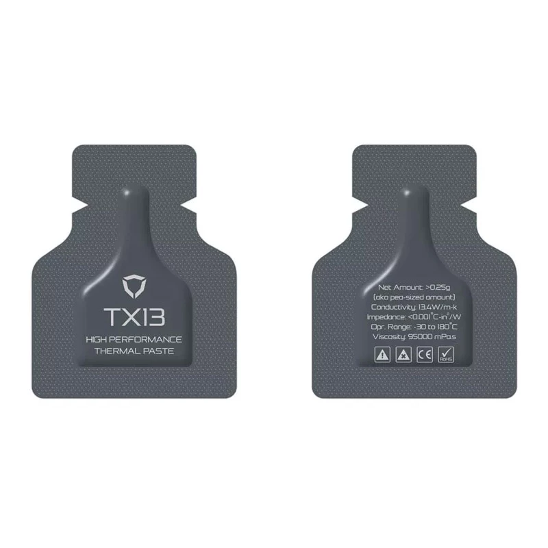 Pasta termica Streacom TX13 1,25 g pasta termica per raffreddamento CPU/GPU