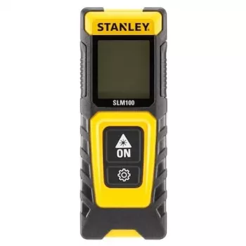 Distanziometro STANLEY SLM100 — portata laser 30 m, misuratore portatile compatto
