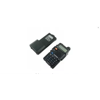 Ricetrasmettitore portatile Baofeng UV-5R HTQ 3800 USB-C, 5 W, 3800 mAh, USB-C, FM 64–108 MHz, VOX, ANR, torcia