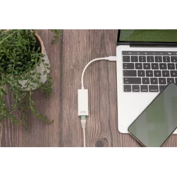 Adattatore Digitus DN-3024 USB 3.0 20 cm 1x USB-C a 1x RJ45 schermato