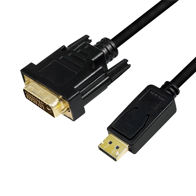 Adattatore cavo video LogiLink CV0131 2 m DisplayPort DVI nero