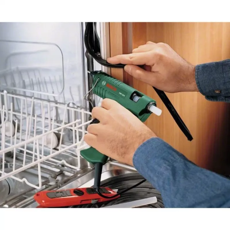Bosch PKP 18 E Pistola per colla a caldo Verde