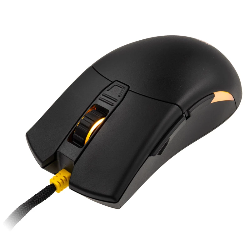 Mouse Ducky Secret M Retro per destrimani USB Type-A ottico 16000 DPI