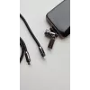 Cavo 2in1 USB-C 1 m nero