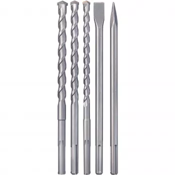KWB Set scalpelli e punte SDS Max, 5 pezzi