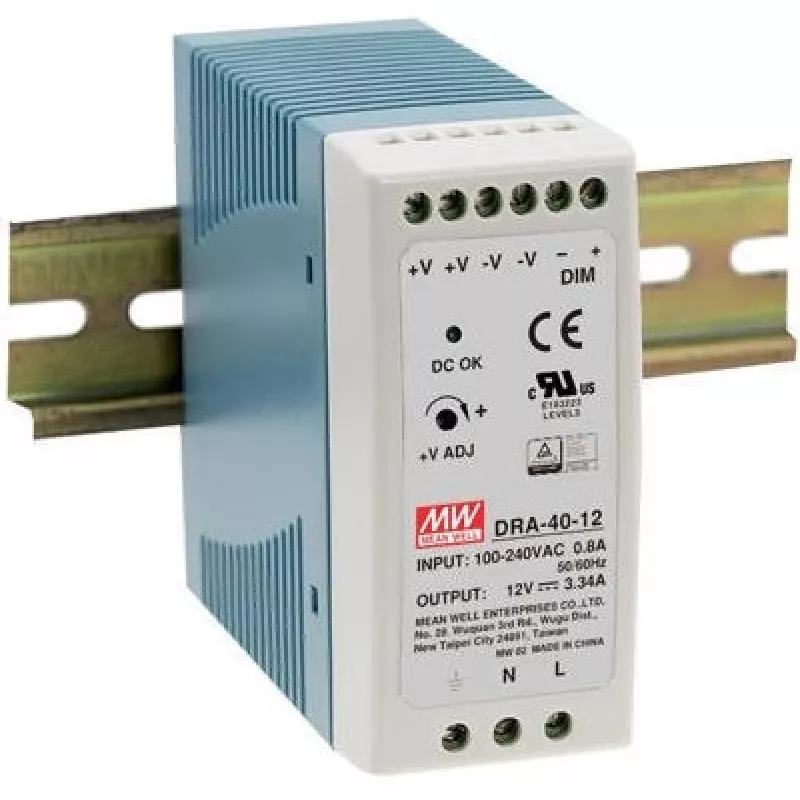 Mean Well MDR-60-48 alimentatore per guida DIN, 48 V DC, 1,25 A, 60 W