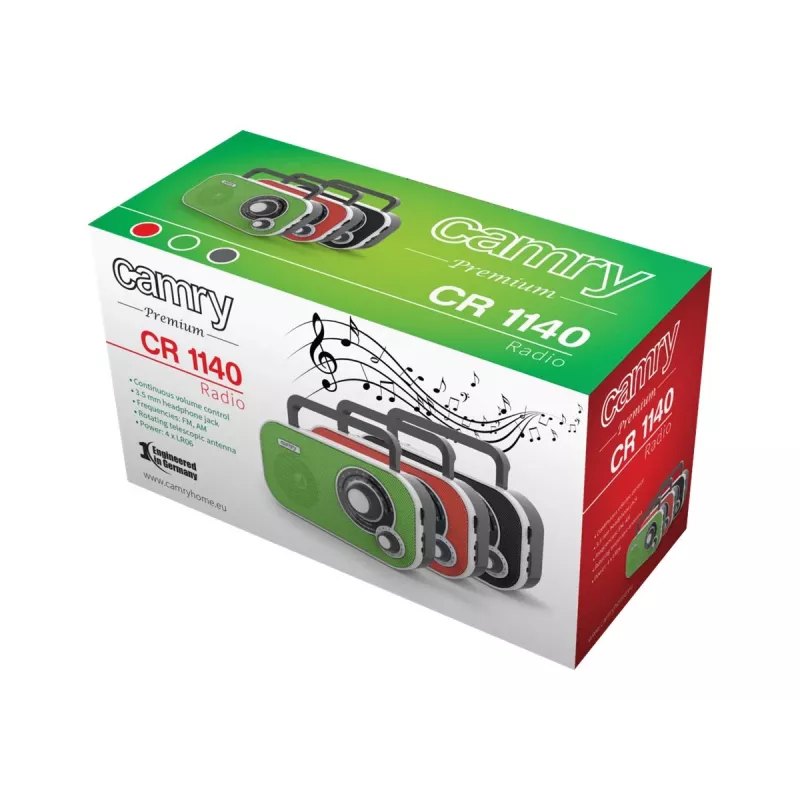 Radio portatile Camry CR 1140R Rosso
