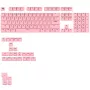 Set di keycap per tastiera meccanica GLORIOUS GPBT Basics ANSI PBT Potion P — layout ANSI, materiale PBT