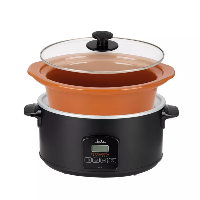 Slow cooker Jata JEOL2145 5 L 210 W nero terracotta tasti 230 V