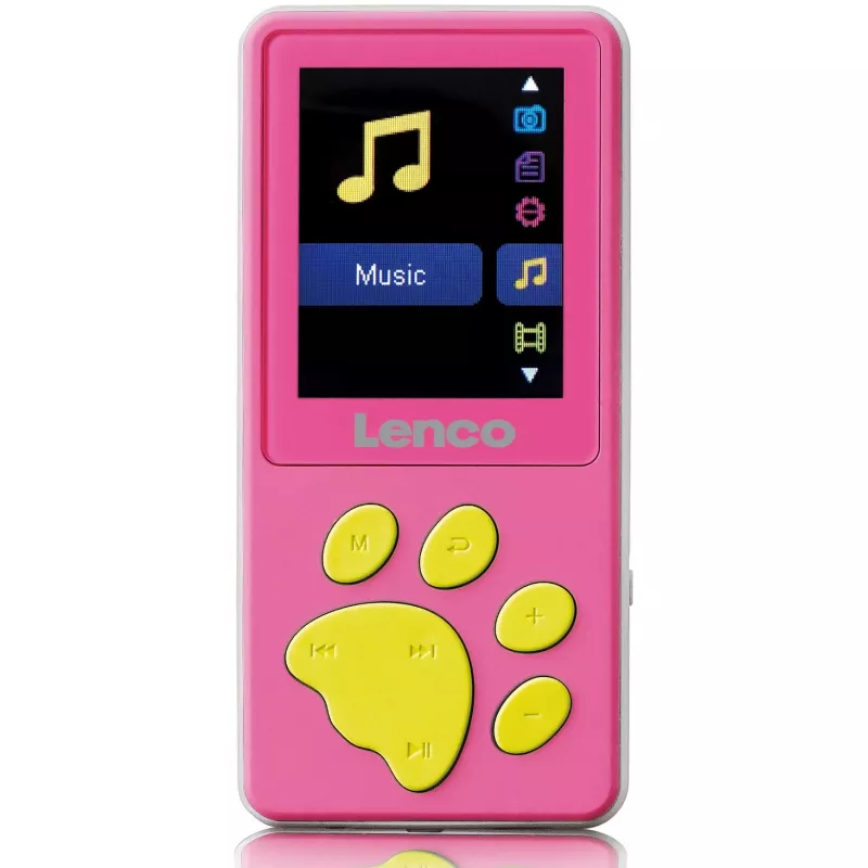 Lettore MP3/MP4 Lenco XEMIO-560PK 8 GB rosa (XEMIO-560PK)