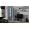 Cama set di due mensole 125cm SOHO bianco opaco