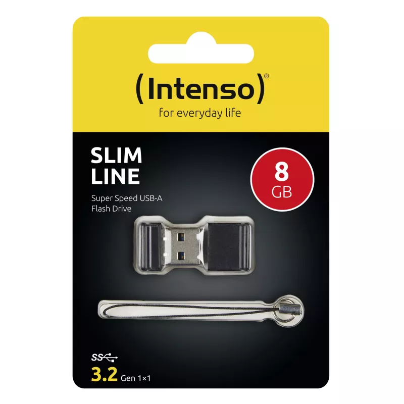 Chiavetta USB Intenso 8 GB USB Type-A 3.2 Gen 1 nero