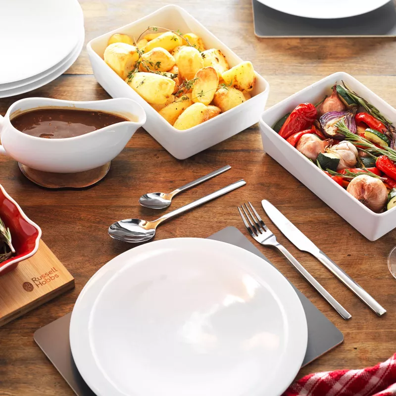 Set posate Russell Hobbs BW028422EU7, 16 pezzi, posate in acciaio inox