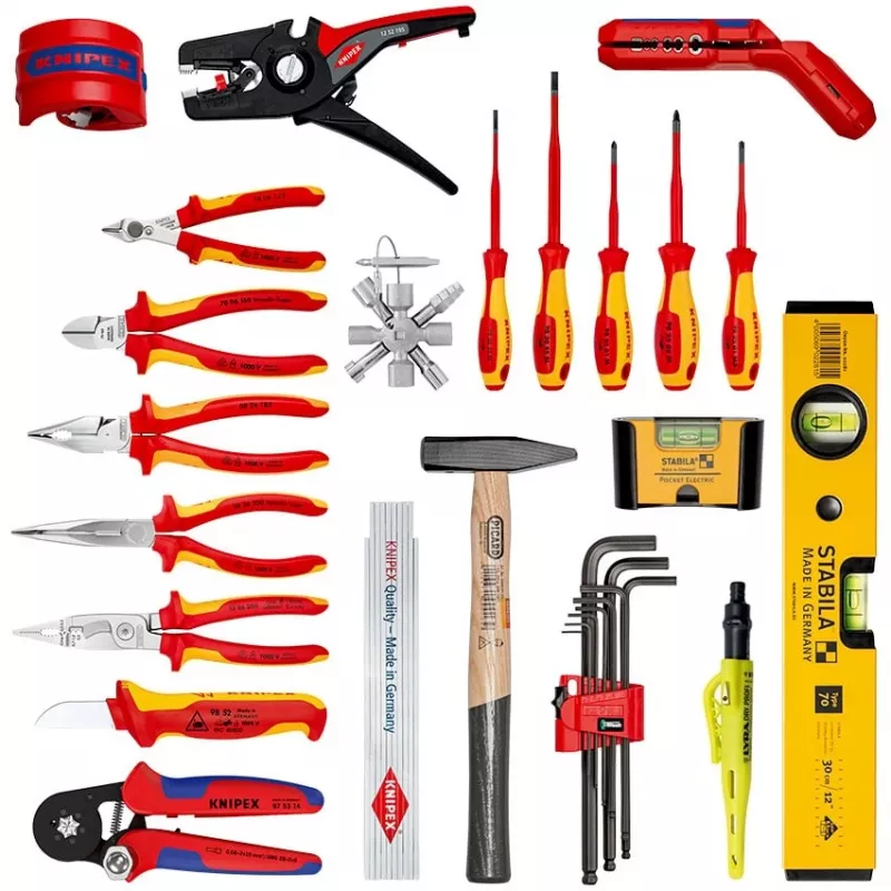 Knipex 00 21 50 E set di utensili da meccanico 22 utensili