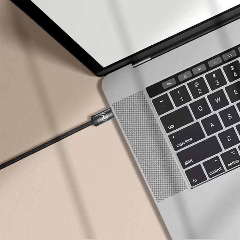 Cavo USB-C Tellur TLL155801 240W 2m nero – cavo di ricarica e dati USB-C a USB-C