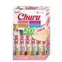 Snack umidi per gatti INABA Churu Variety Box Seafood — 20 x 14 g tubetti, pasta di pesce, senza cereali, senza zucchero e glutine