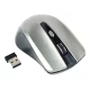 Mouse wireless GEMBIRD MUSW-4B-04-BG — per destrorsi, ottico 1600 DPI, 4 tasti, RF Wireless, nero/grigio