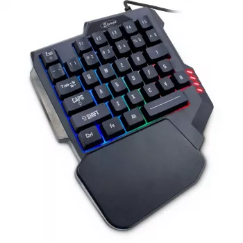 Tastiera Inter-Tech KB-3035 Gaming USB QWERTY nero