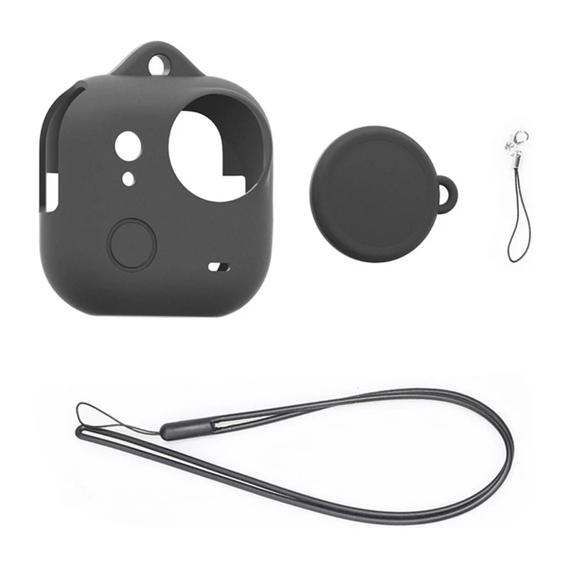 Protezione in silicone per obiettivo + custodia PULUZ per Insta360 GO Ultra