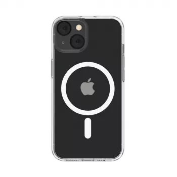 Case SheerForce MagSafe antimicrobico per iPhone 13, trasparente