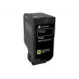 Lexmark 74C20YE cartuccia toner Corporate per CS720/CS725/CX725, gialla, 3000 pagine