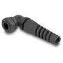 Pressacavo DeLOCK 90° angolare PG7 nero con scarico di trazione
