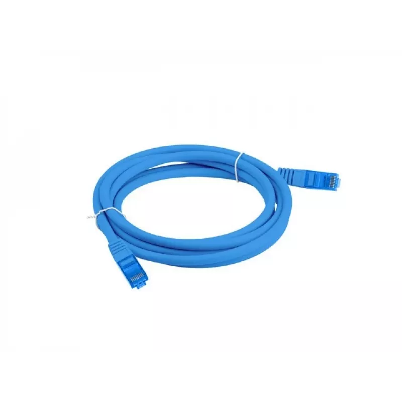 Cavo patch LANBERG S/FTP CAT.6A 1,5M blu LSZH