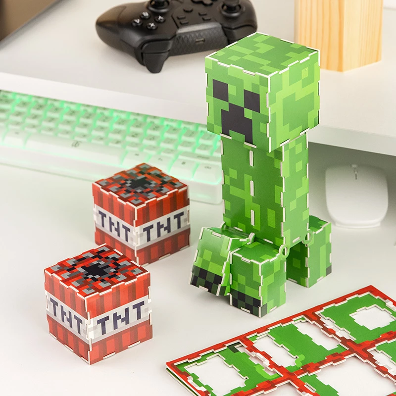 Kit di costruzione Paladone Minecraft Creeper – set figura Creeper da costruire