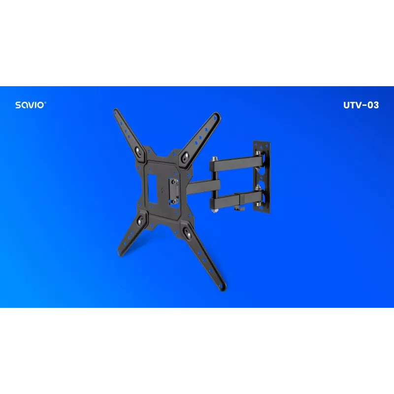 Supporto/stand TV Savio UTV-03 139,7 cm (55) nero