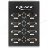 Adattatore DeLock USB2.0 su 8 x seriale - Adattatore seriale - USB2.0 - RS-232 - 8 porte (61860)