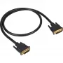 Cavo DVI Sharkoon DVI-D/DVI-D (24+1) 1 m