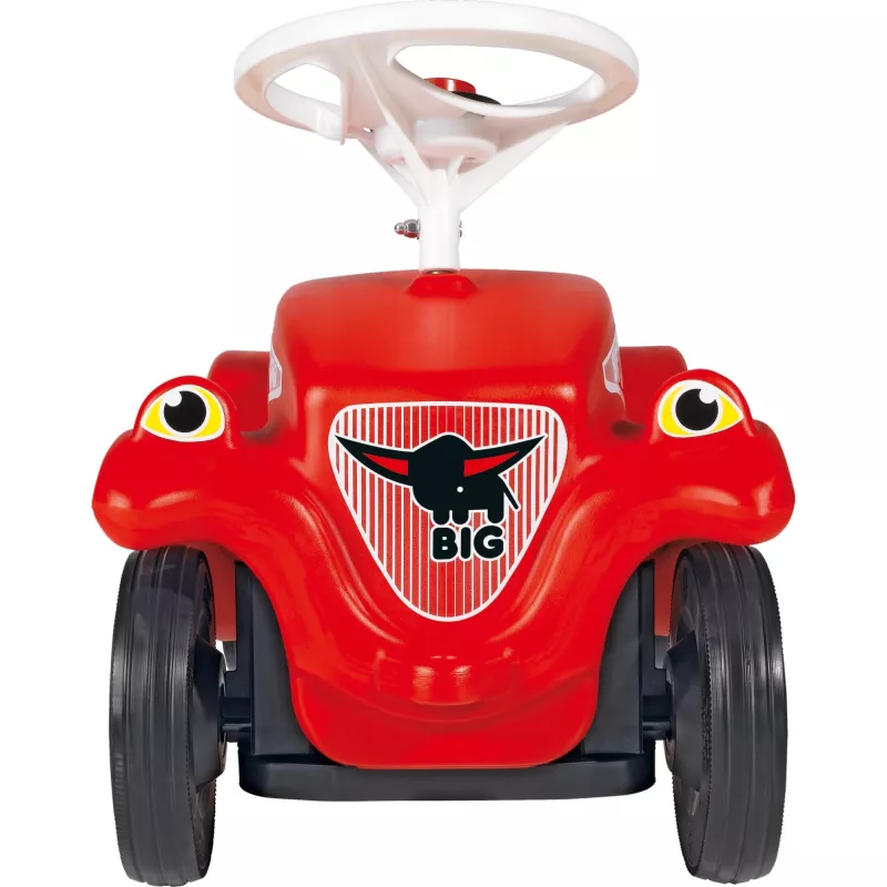 Macchinina scivolo Simba-Dickie BIG Bobby Car Classic rosso con Whisper Wheels e cura delle scarpe