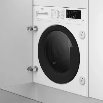 Lavasciuga BEKO B5DBT68547W da incasso, 8 kg lavaggio / 5 kg asciugatura, 1400 giri/min
