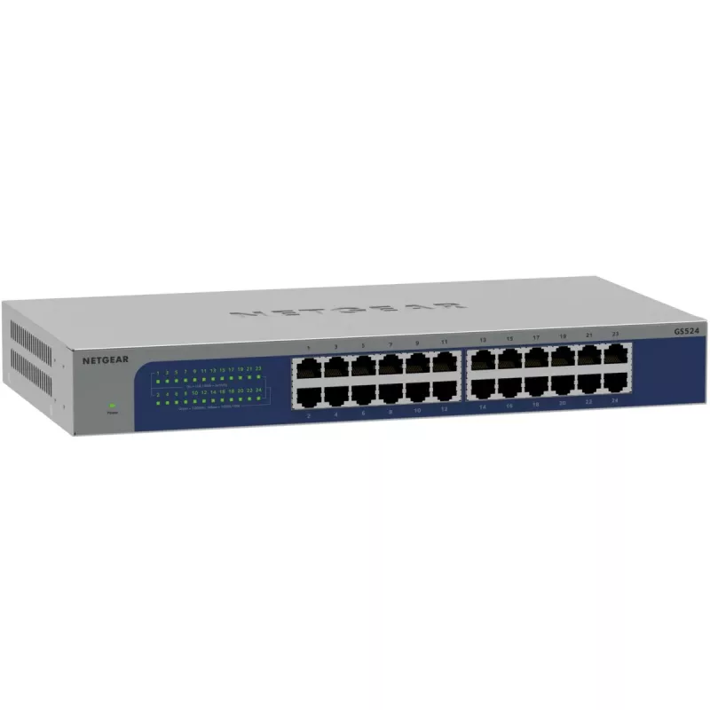 Switch di rete NETGEAR GS524-300EUS unmanaged Gigabit Ethernet (10/100/1000) grigio