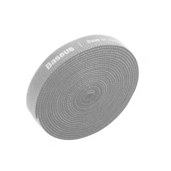 Accessorio per cavi Baseus ACMGT-F0G — fascia in velcro, lunghezza 3 m, grigio