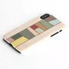 Custodia per smartphone man and wood per iPhone X/XS — bianco
