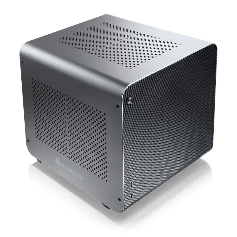 RAIJINTEK METIS EVO ALS Mini Tower argento